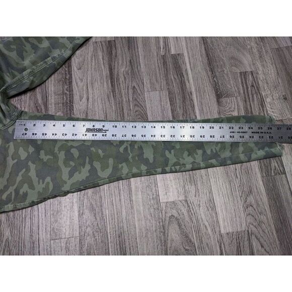 (3/$35) Old Navy Womens Size 4 Camouflage Camo Rockstar Olive Green Skinny Jeans - Picture 8 of 10